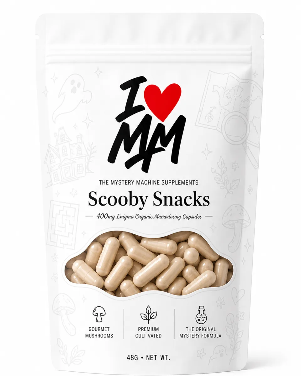 Scooby Snacks — 400mg Enigma Organic Macrodosing Capsules