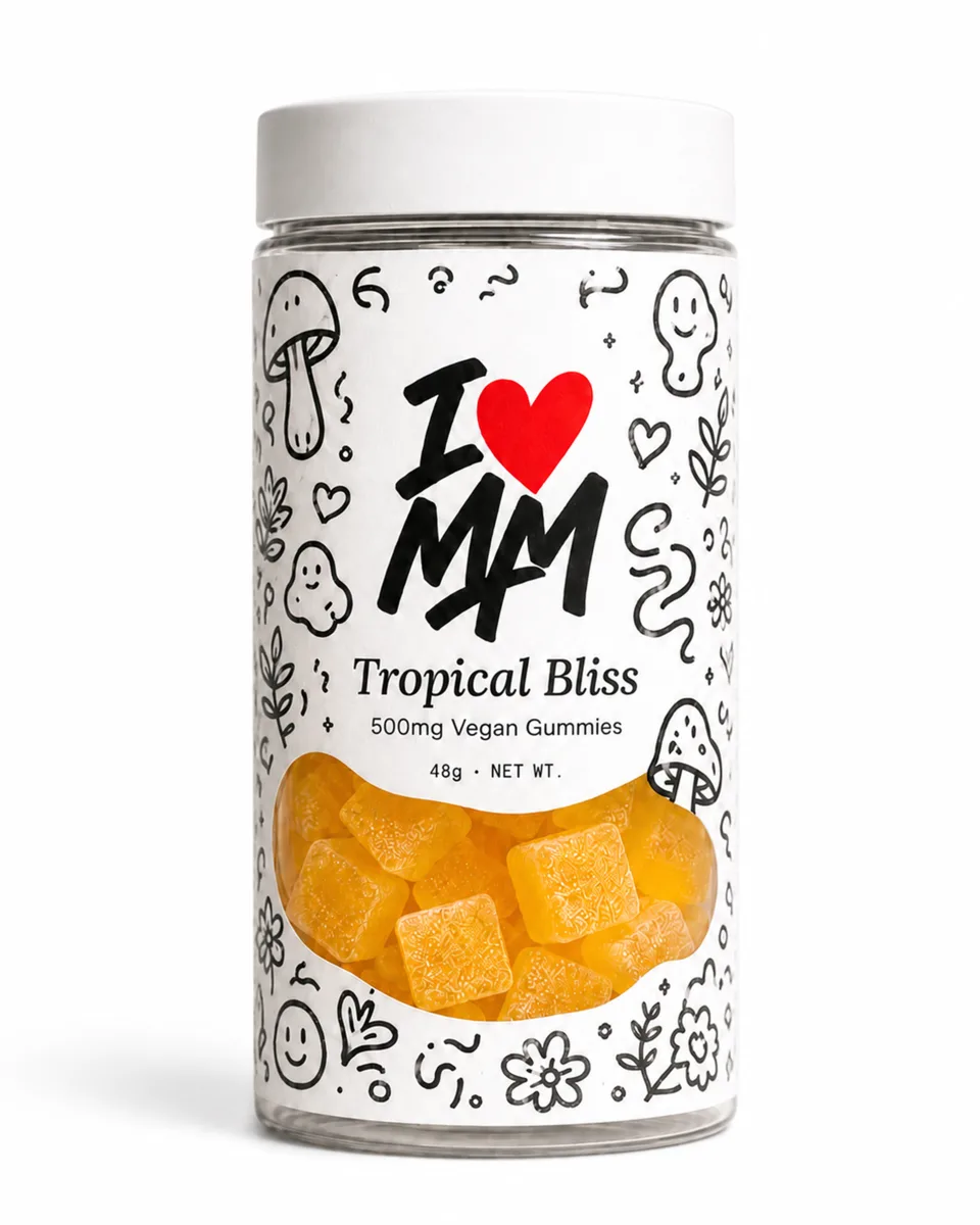Tropical Bliss — 500mg Vegan Gummies